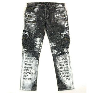 Deals for Mens Moto Style Jeans 